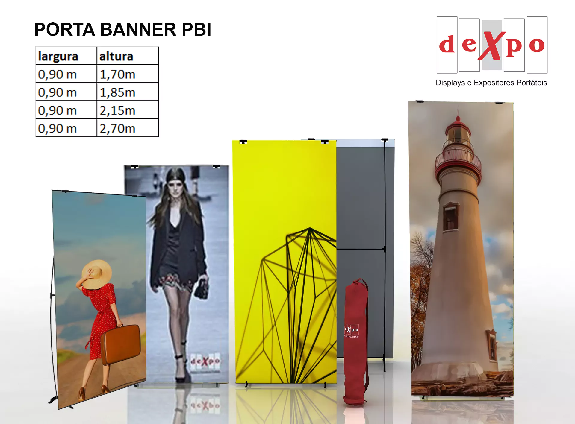 Porta banners: praticidade para promover sua marca